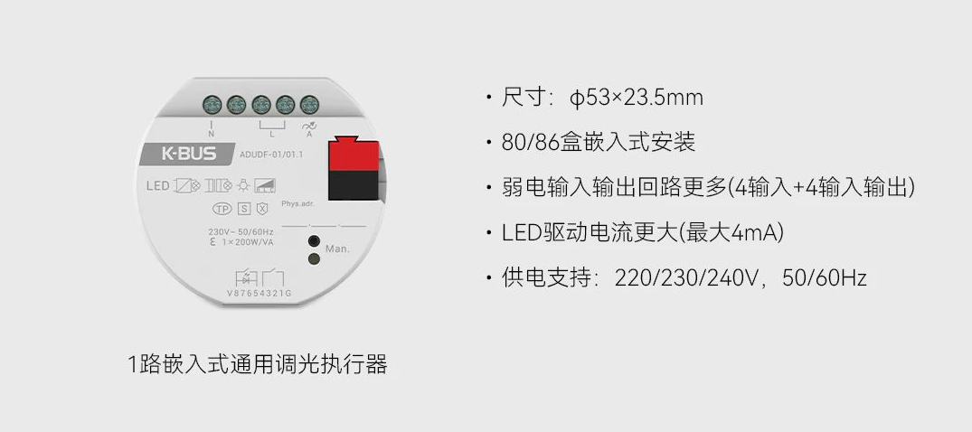 調(diào)光執(zhí)行器