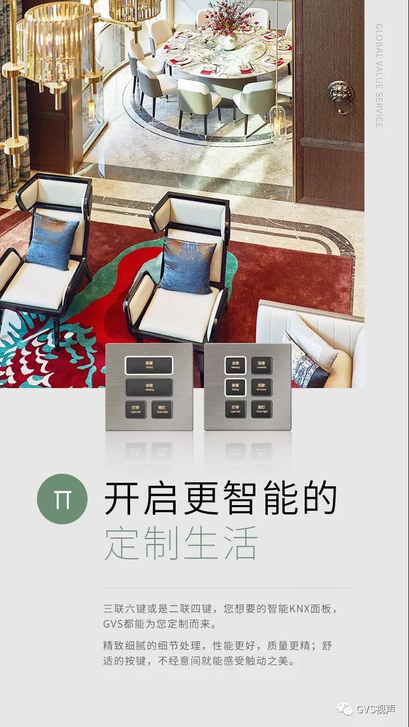 GVS定制智能KNX面板